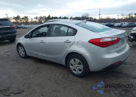 2014 Kia Forte Lx z USA, uszkodzony, nr VIN KNAFK4A63E5054821